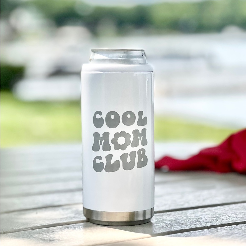 White 'Cool Mom Club' Tumbler
